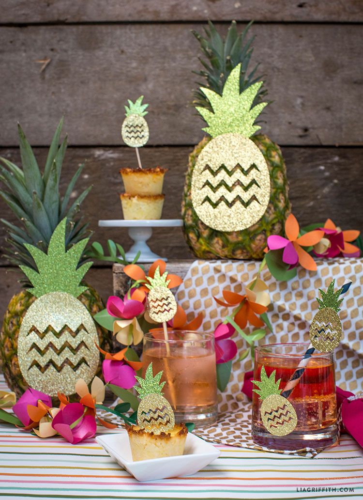 Pineapple Party Decorations - Lia Griffith