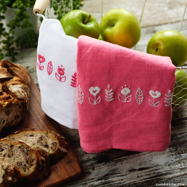 Homemade Linen Tea Towels Lia Griffith Bloglovin’